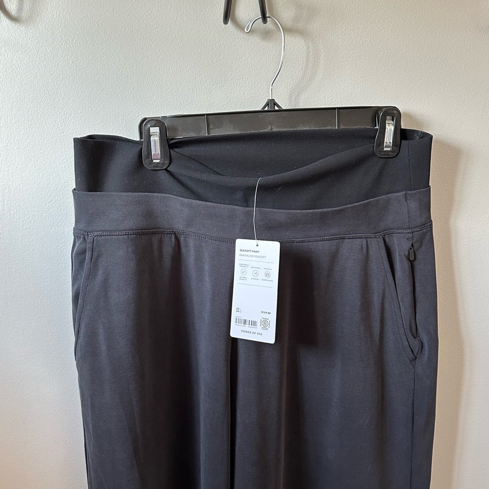 Black Wide-Leg Pants